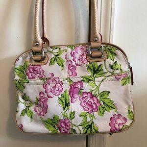 Tignanello floral purse